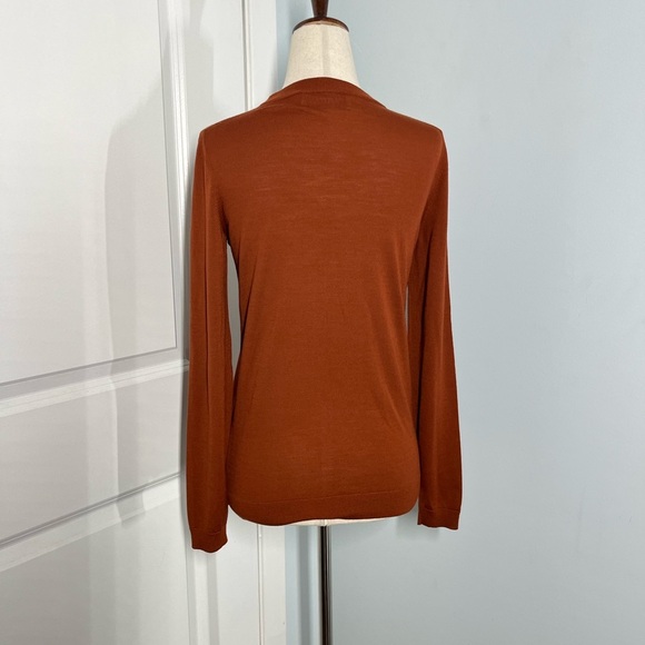 Partow the Greta Sweater in rust size S - Picture 5 of 9